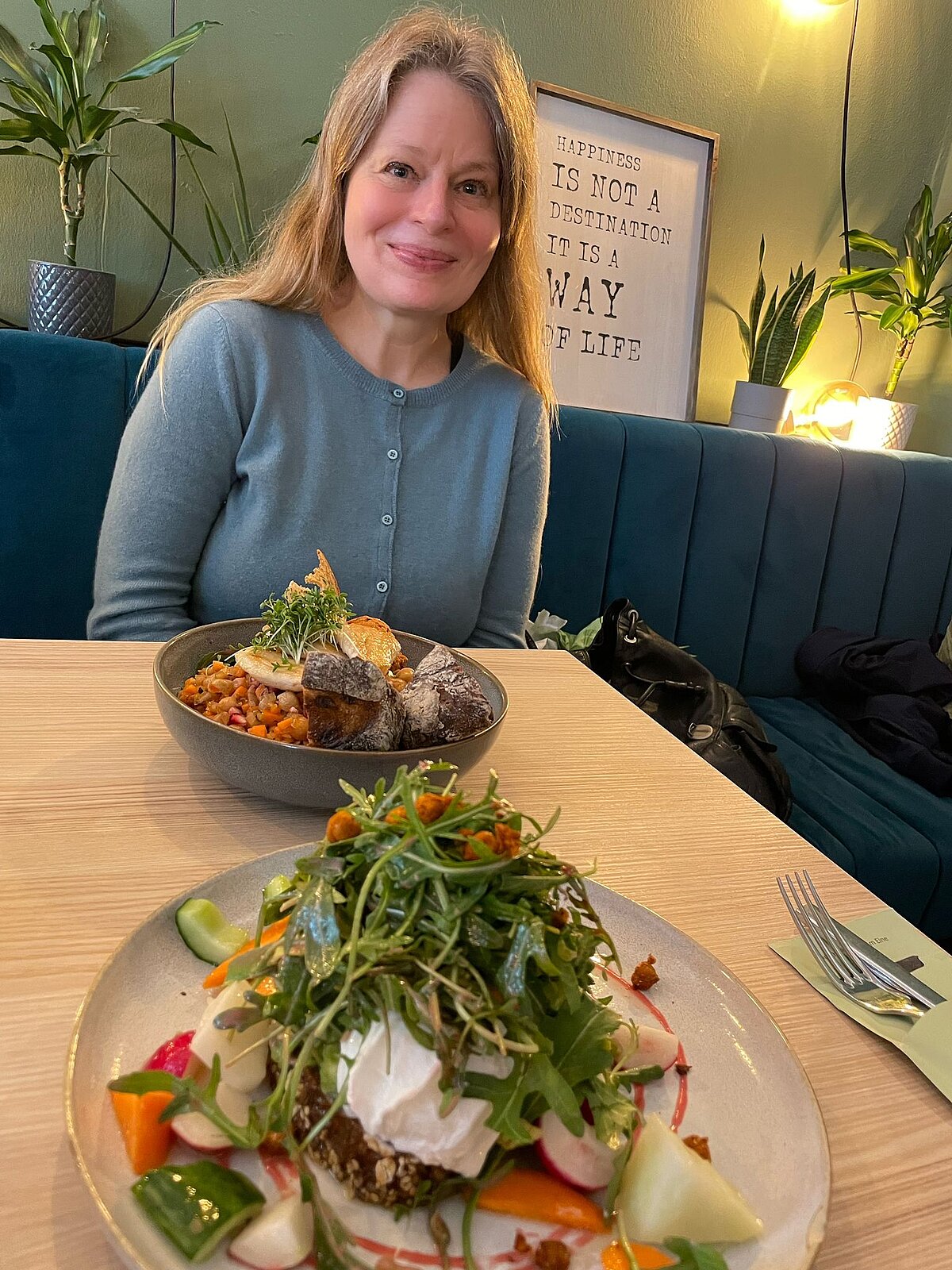 Heinke Sofka beim Diner